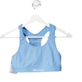 7 Days Active Blue Sports Bra UK S