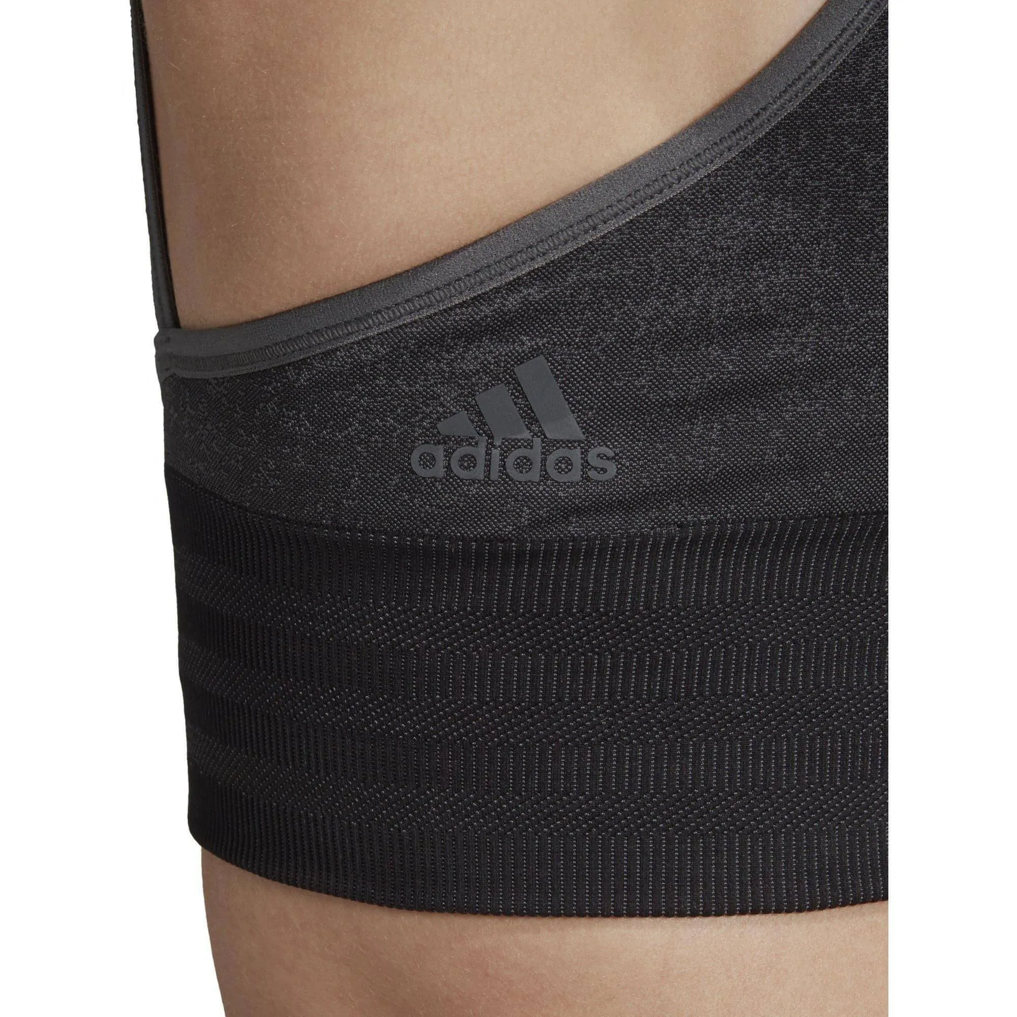 adidas All Me PrimeKnit FLW Womens Sports Bra - Grey