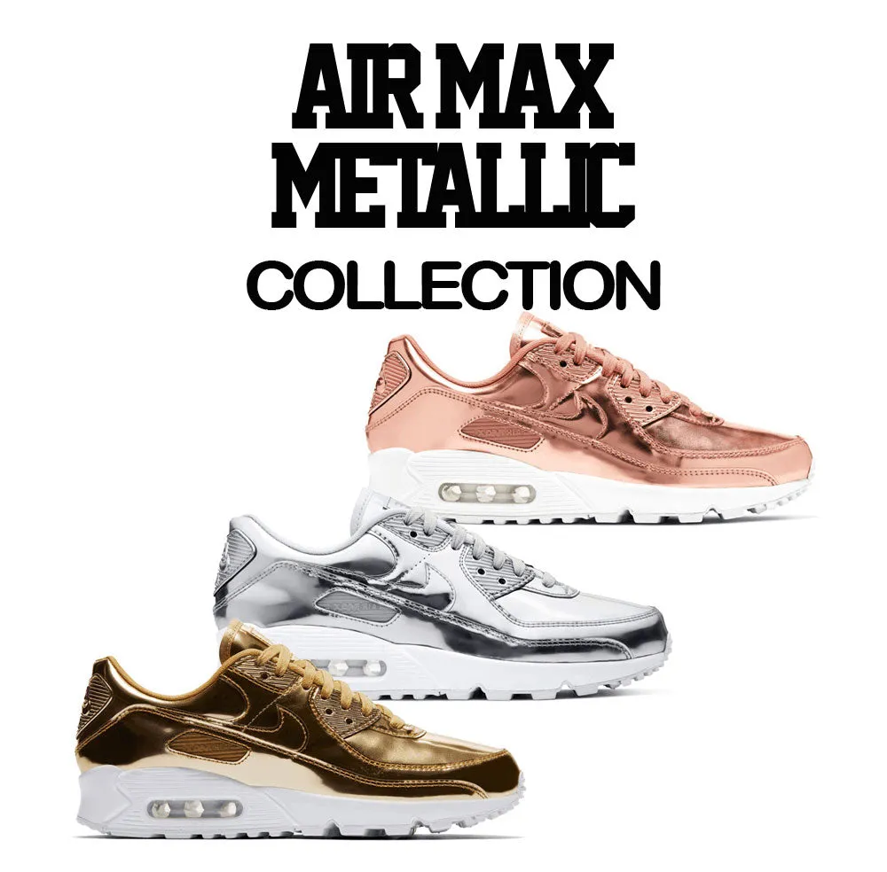 Air Max 90 Metallic Chrome Shirt - Finesse - White