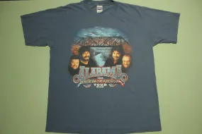 Alabama The American Farewell 2003 Tour Vintage 2000's Concert Band T-Shirt