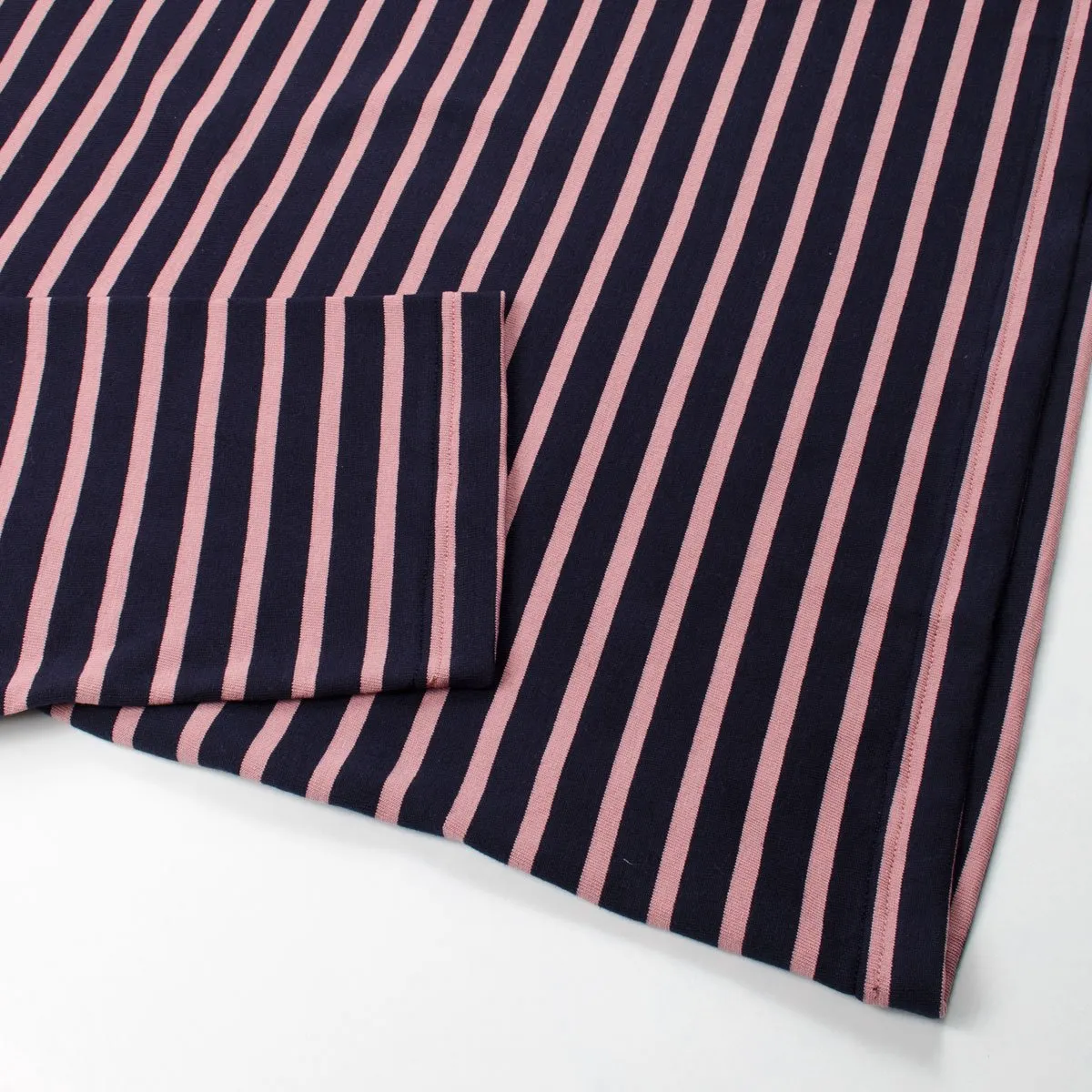 Arpenteur - Brehat Breton Jersey - Navy / Pink Stripes