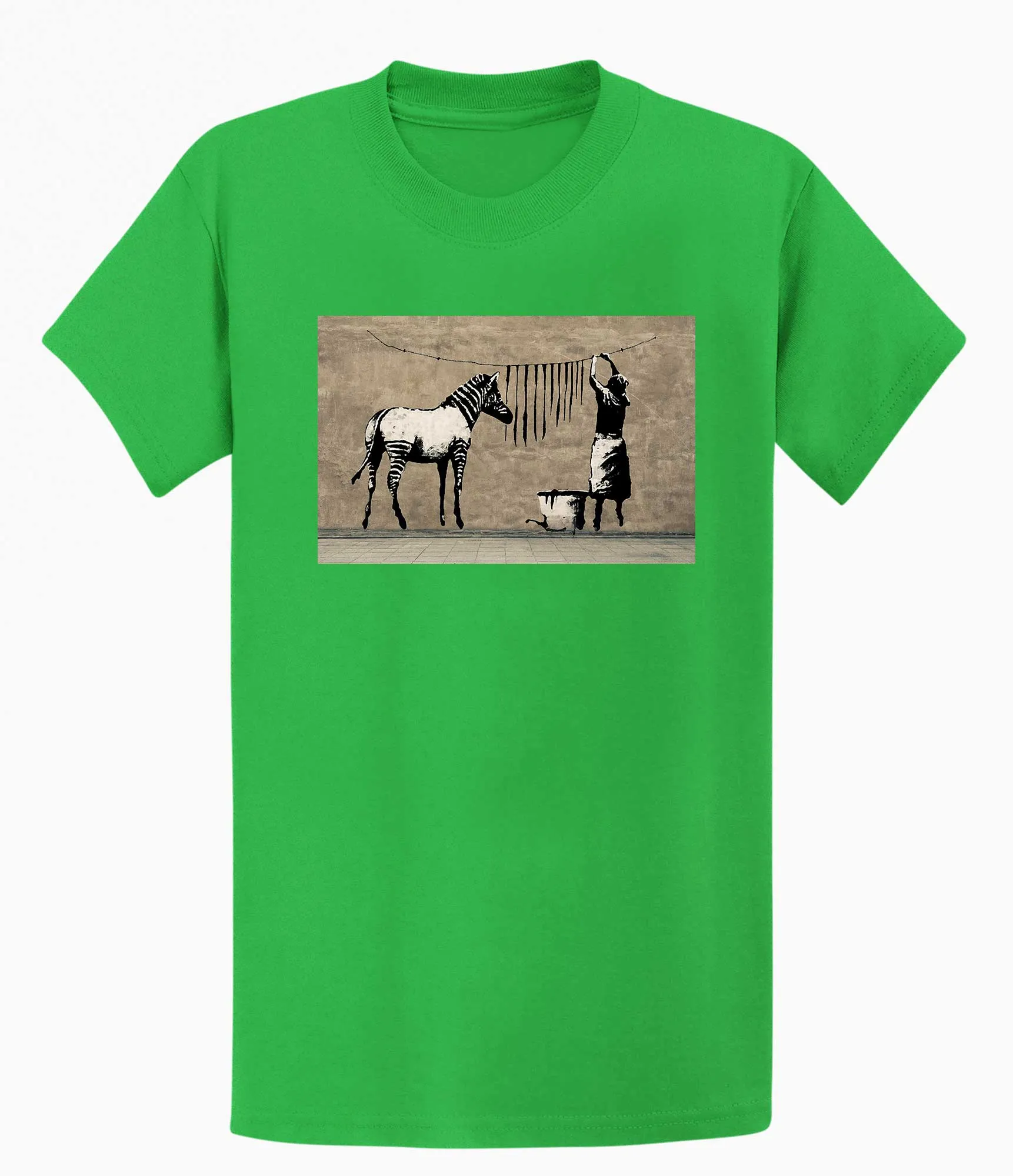 Banksy T-shirt - Zebra