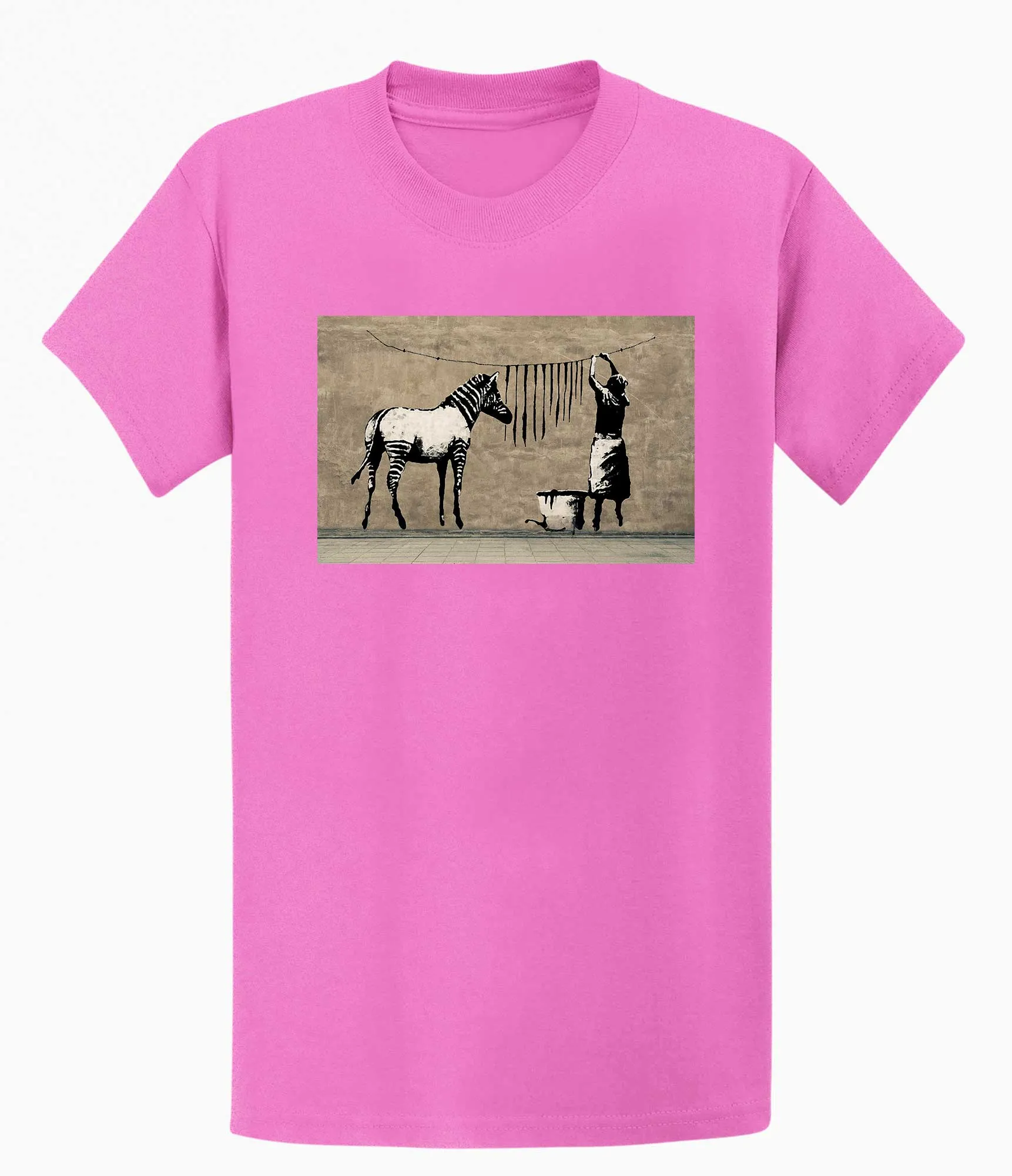 Banksy T-shirt - Zebra