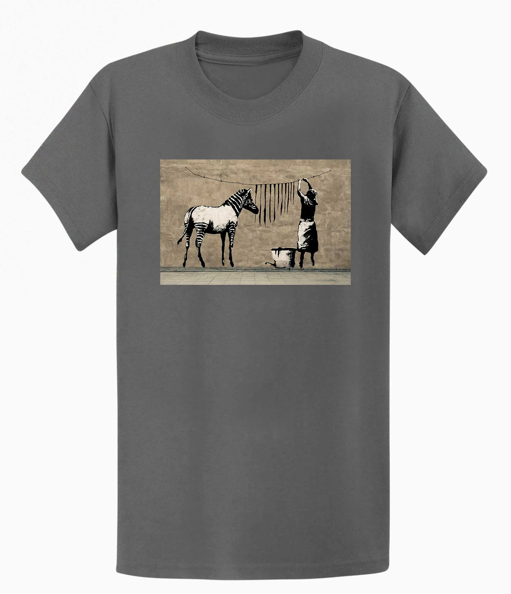 Banksy T-shirt - Zebra