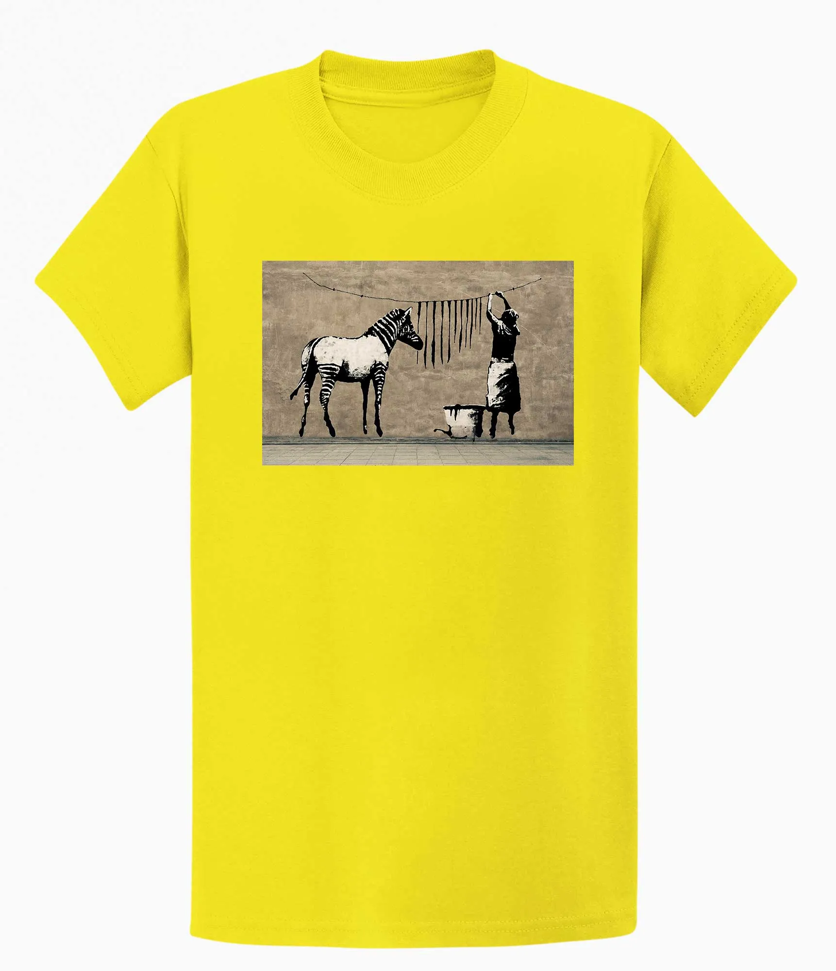 Banksy T-shirt - Zebra