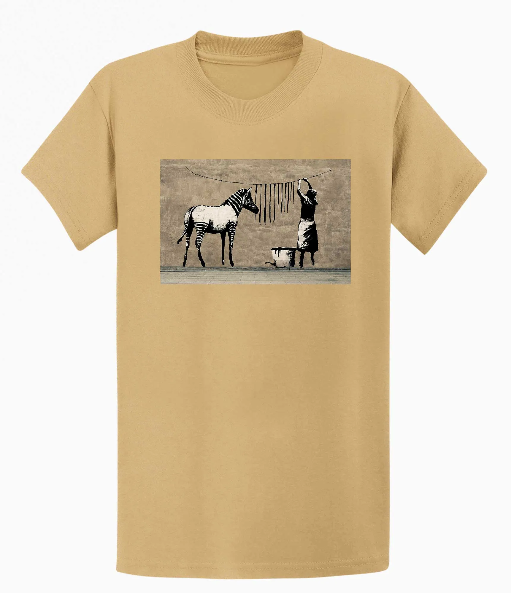 Banksy T-shirt - Zebra