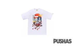 Bape Japan Culture Ape Head T-Shirt 'White' (2023)