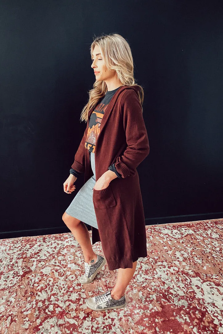 Bethany Hooded Duster Cardigan | FINAL SALE