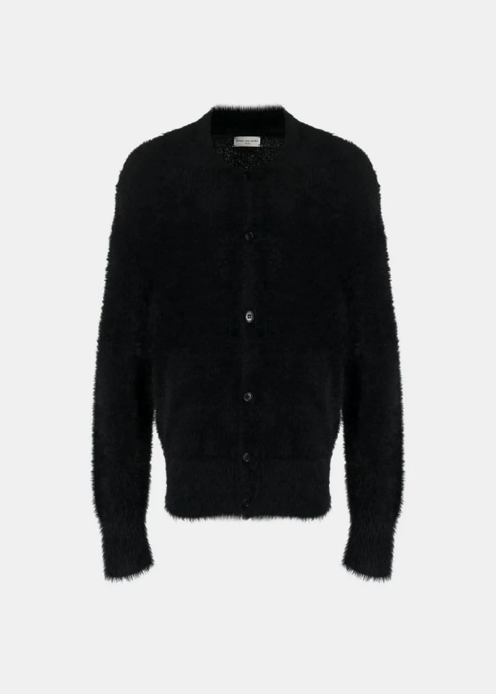 Black Collared Cardigan