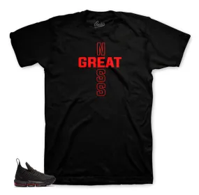 Bred 16 Shirt - Greatness One - Black