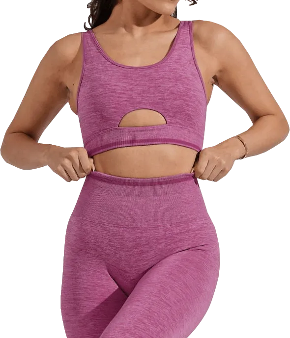 buffbunny Pink Bbl Seamless Reversable Sports Bra UK M