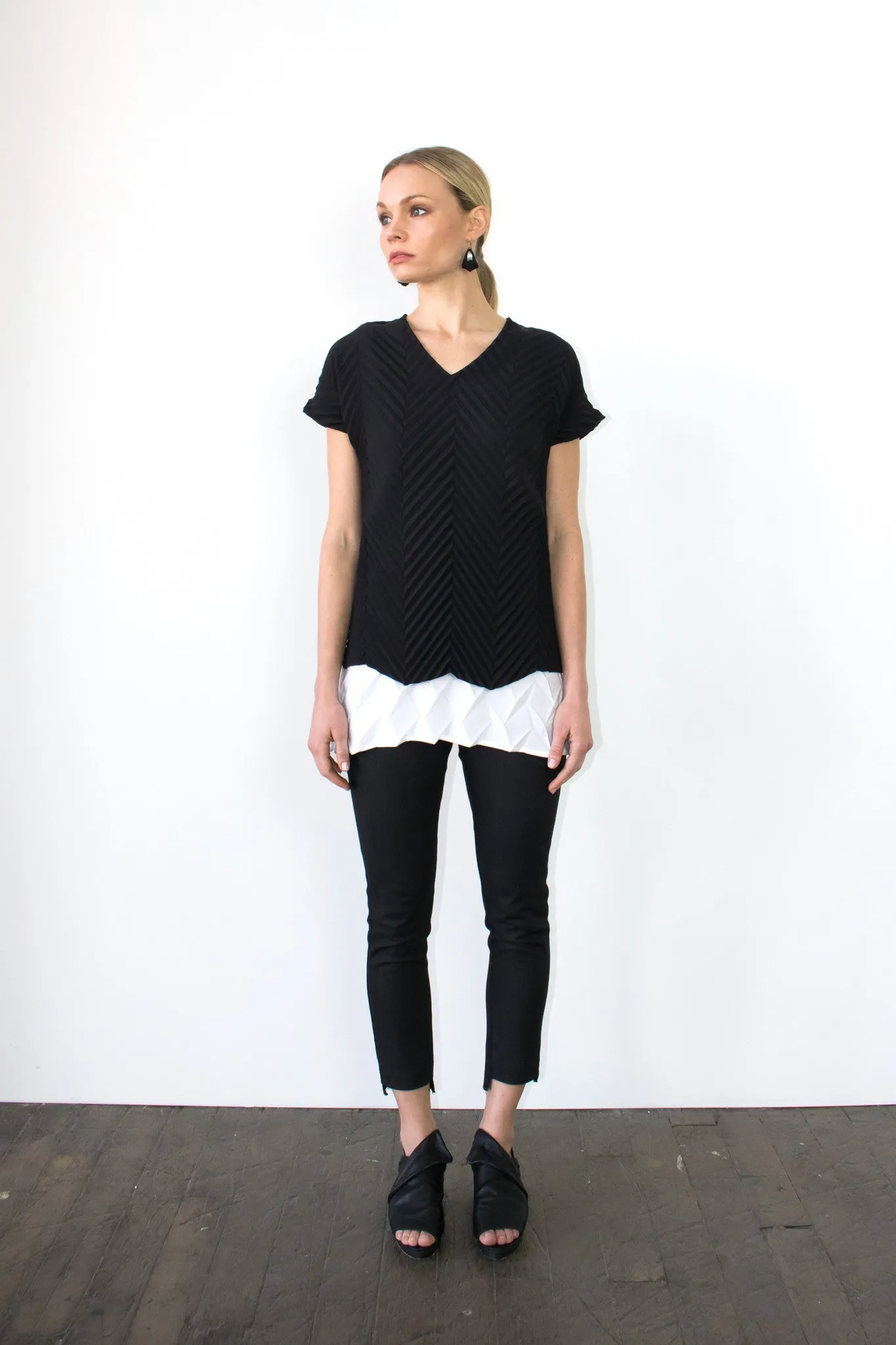 Chevron T-Shirt | Black