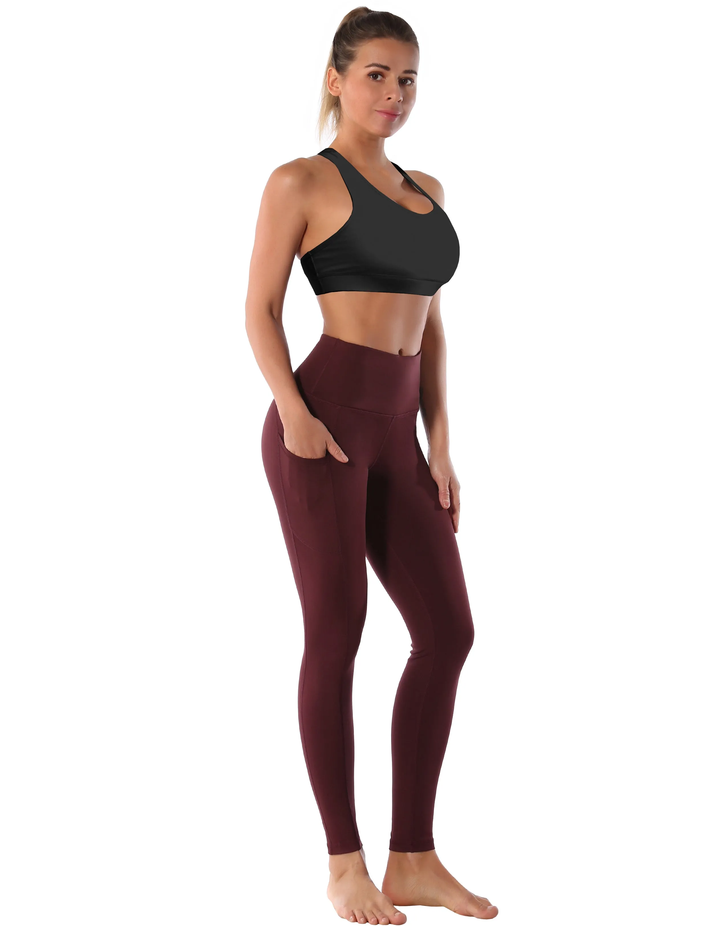 Compression Racerback Sports Bras black | Bubblelime