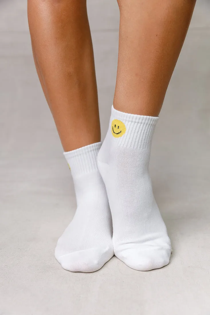 CREW SMILEY SOCKS