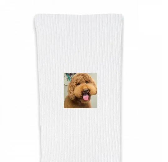 Design Your Own Custom Printed Crew Socks - Large