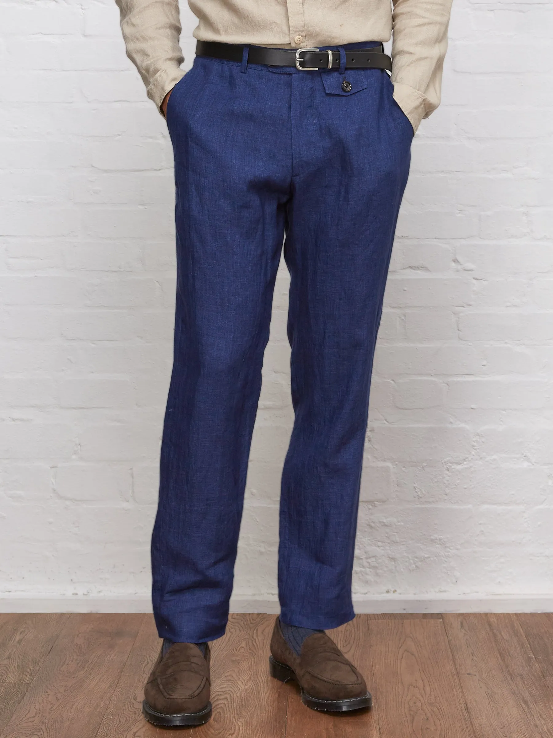 Fishtail Trousers Bove Navy