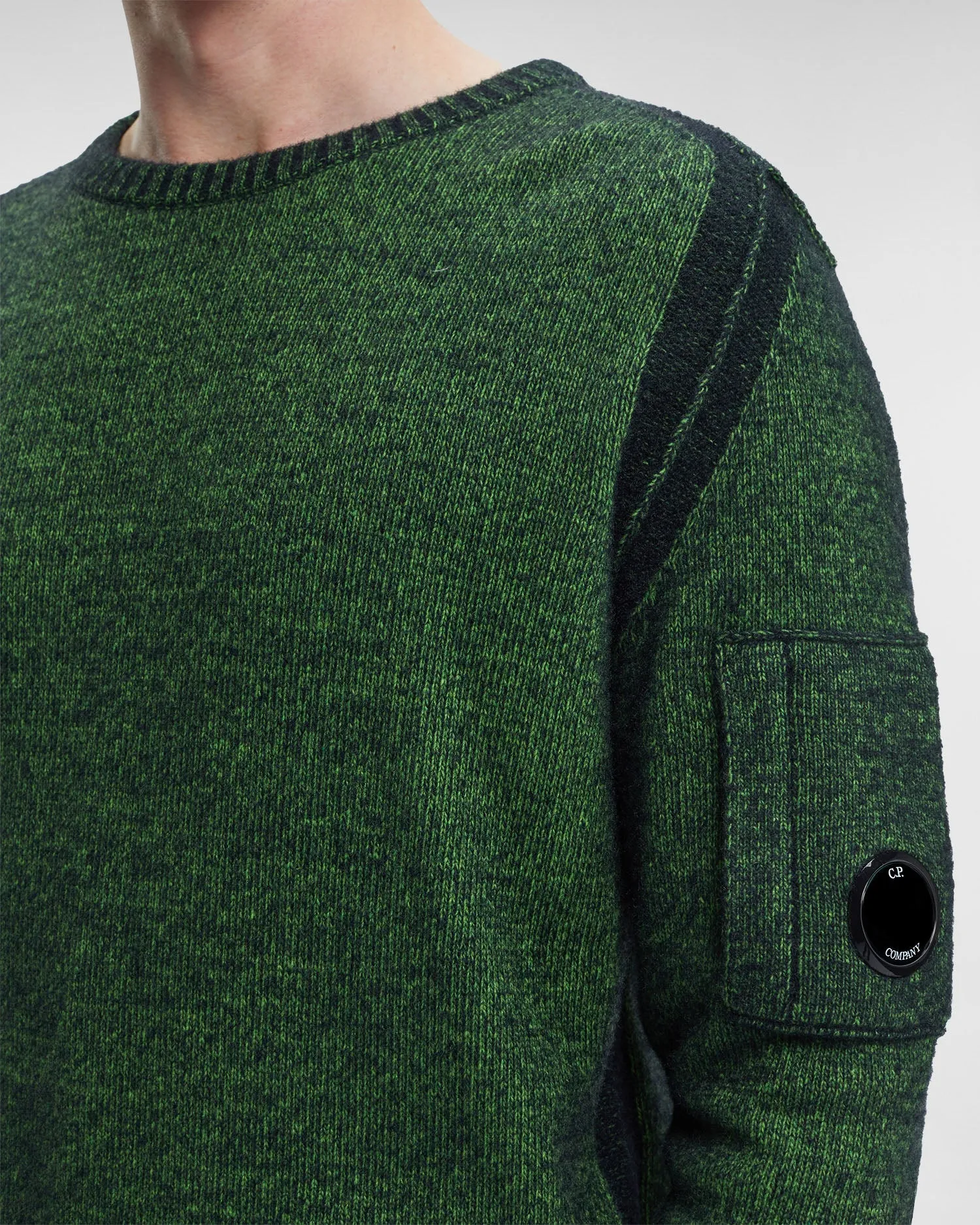 Fleece Knit Jumper Classic Green