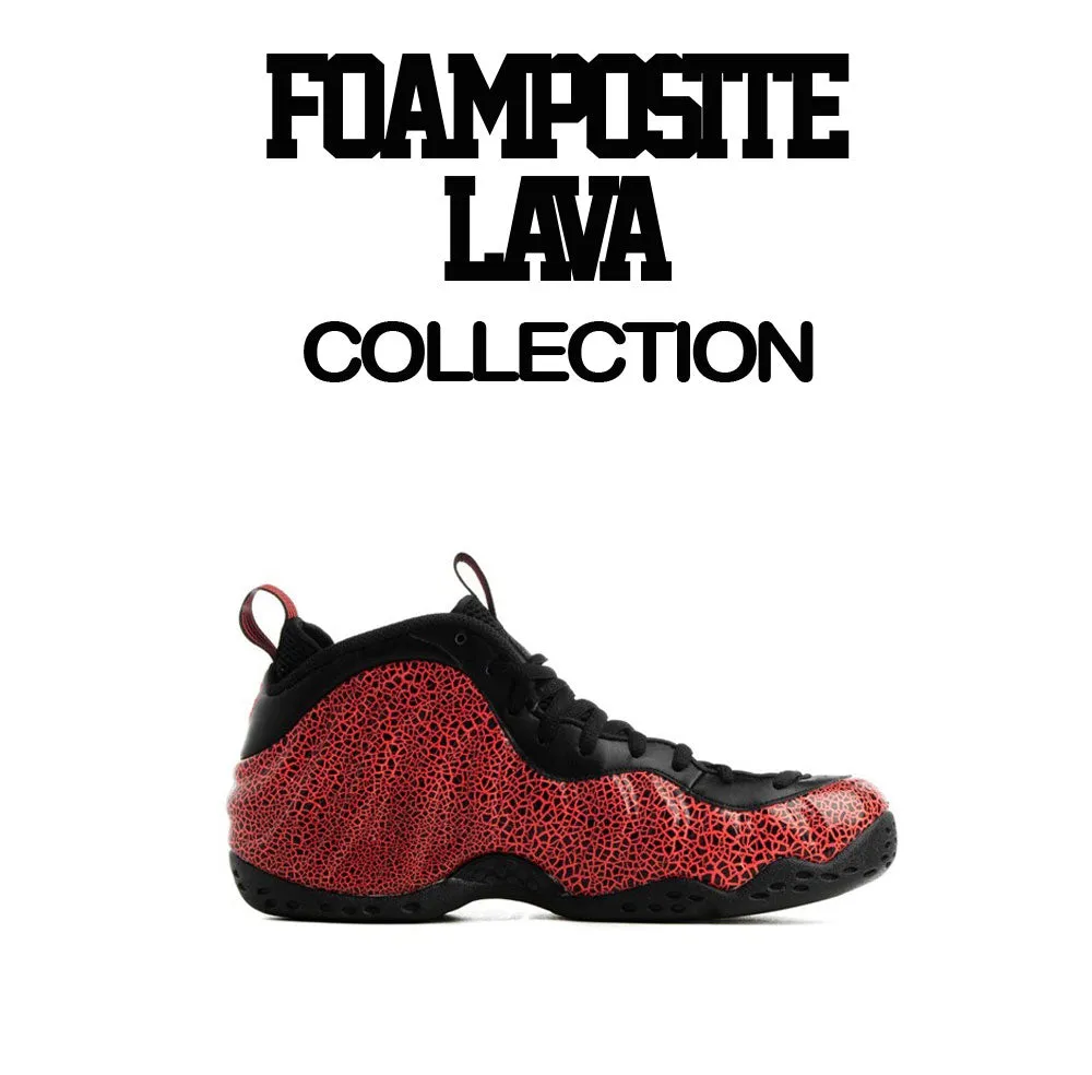 Foamposite Lava Shirt - Heaven Cent - Black