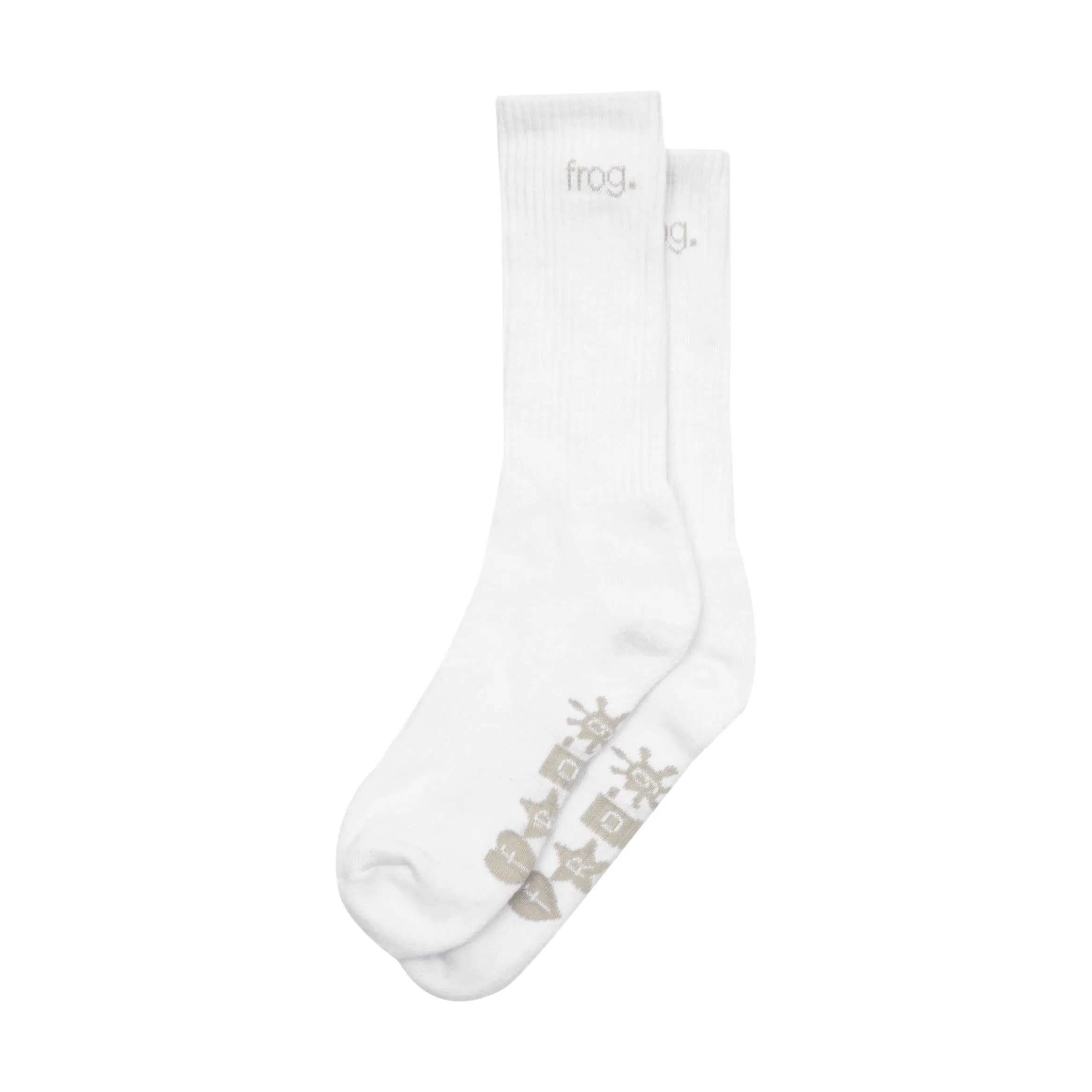 Frog Socks White