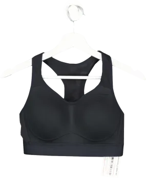 gymshark Black Racer Back High Support Sports Bra UK S