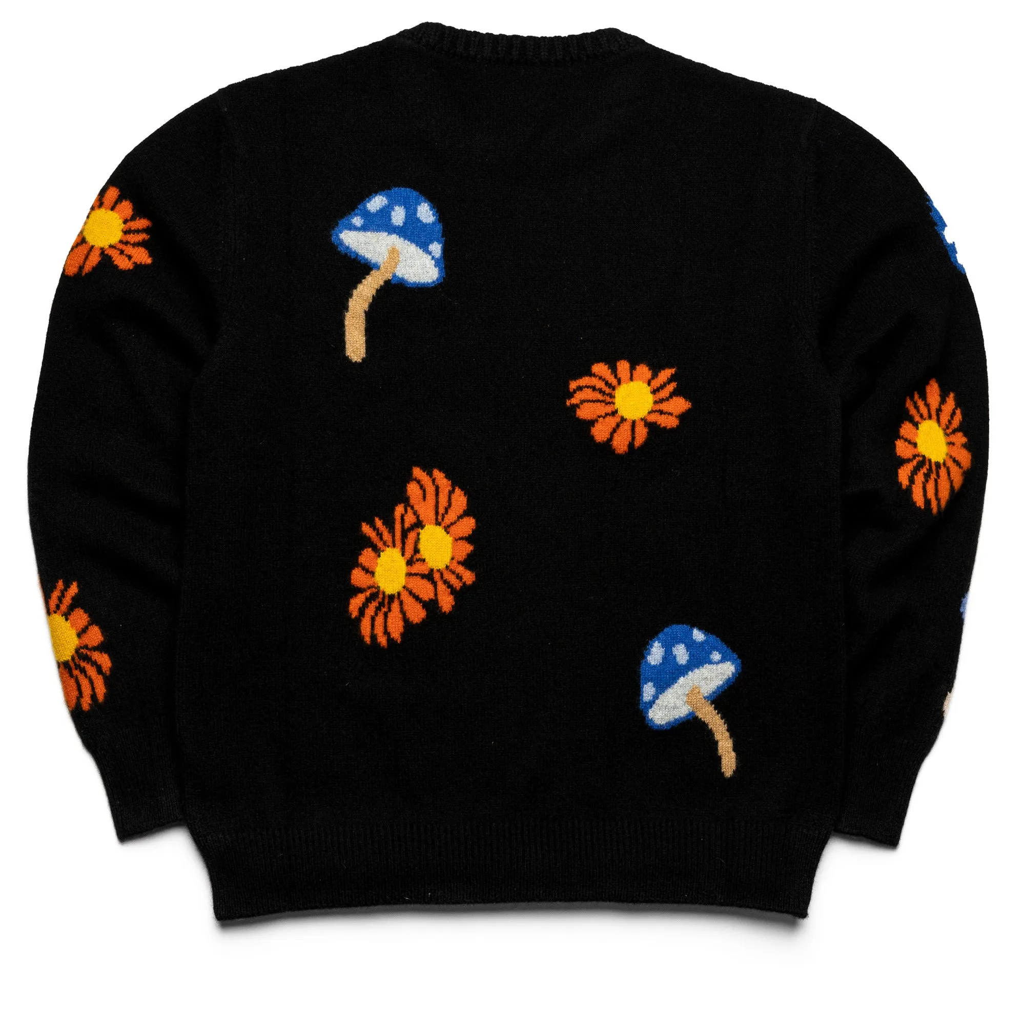 Harden Shrooming Daisy Crew - Black