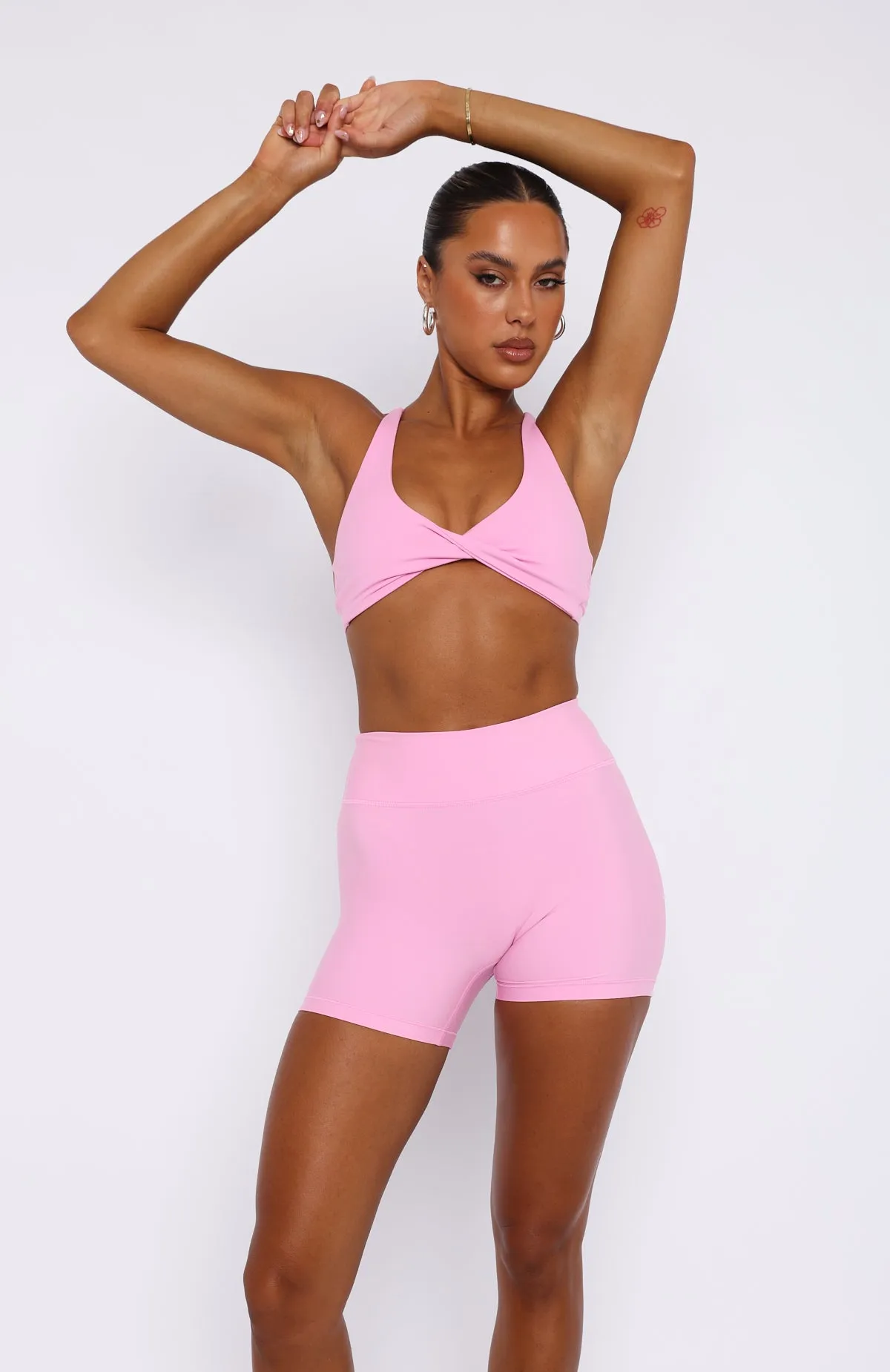 High Definition Sports Bra Baby Pink