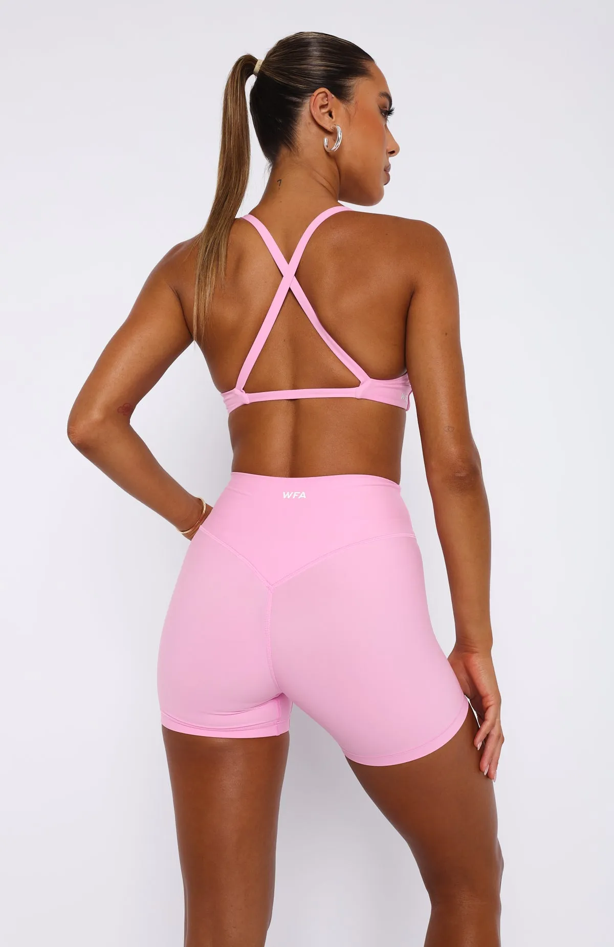 High Definition Sports Bra Baby Pink