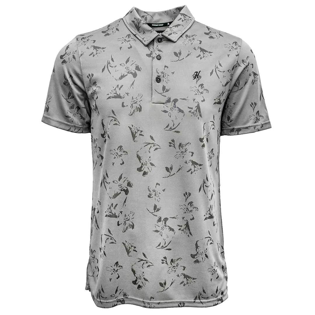 Hooey Brands Men's Weekender Floral Print Polo