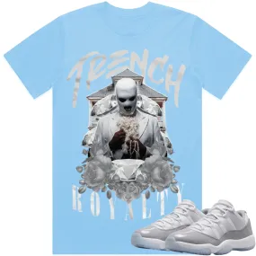 Jordan Retro 11 Low Cement Shirt to Match : Cement Low 11s Sneaker Tees : TRENCH ROYALTY