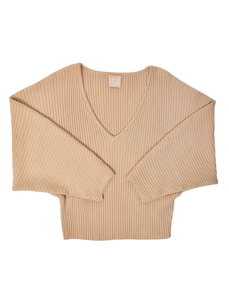 Keke Sweater in tahini by Kerisma