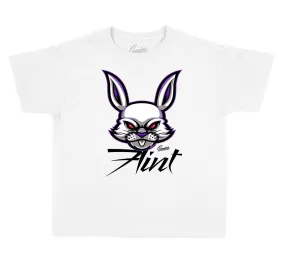 Kids Flint 7 Grey Shirt - Stare - White