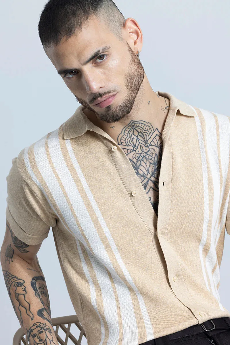 Knitline Beige Shirt