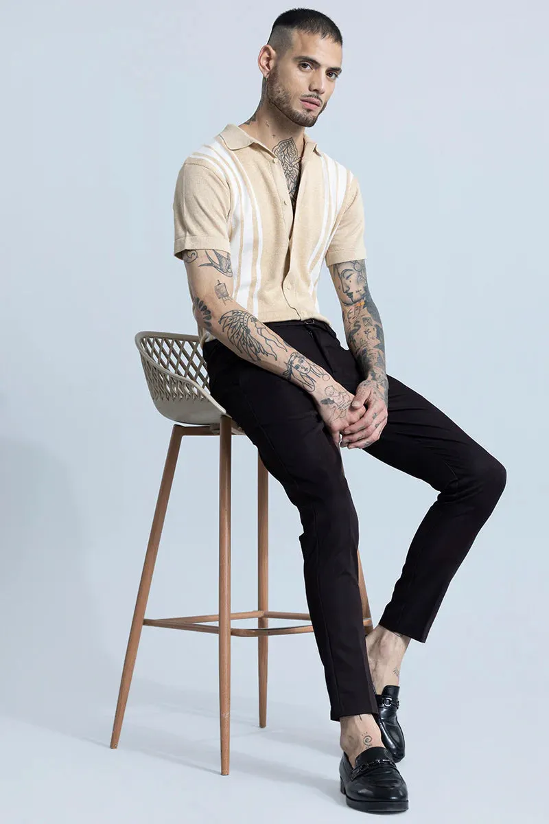 Knitline Beige Shirt