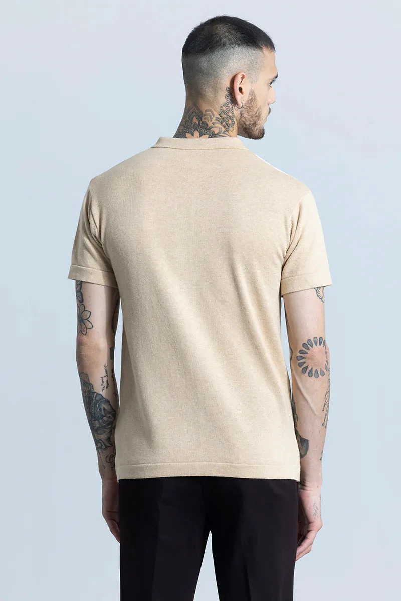 Knitline Beige Shirt