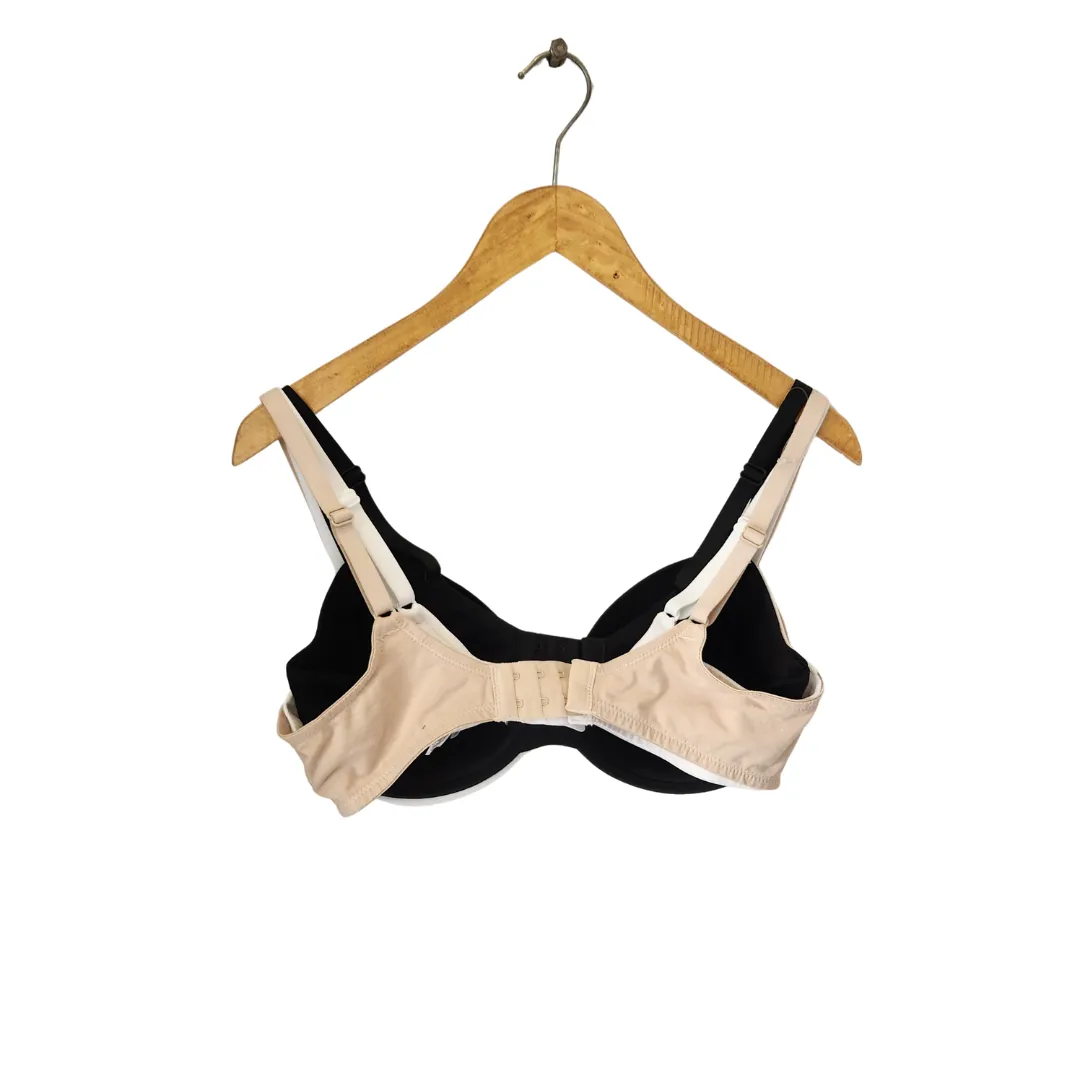 Marks & Spencer Cotton Balcony Bras 3 Pack Set | Brand New |