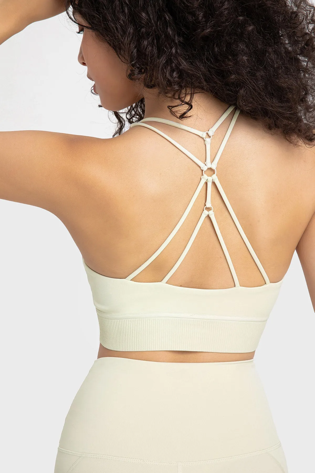 Medium Support Strappy Back Bra