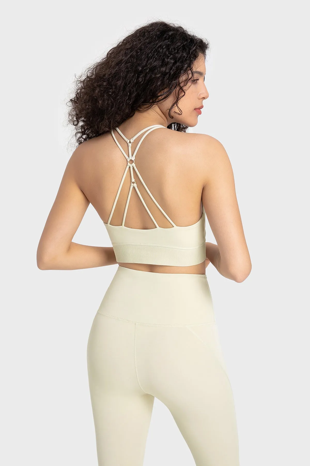 Medium Support Strappy Back Bra