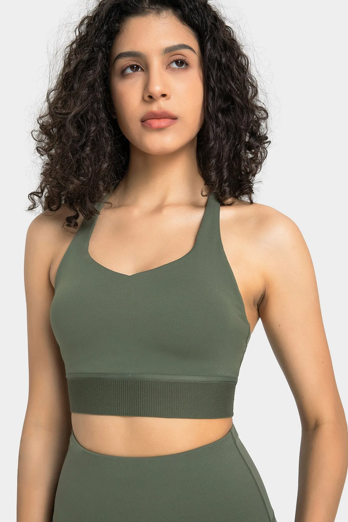 Medium Support Strappy Back Bra