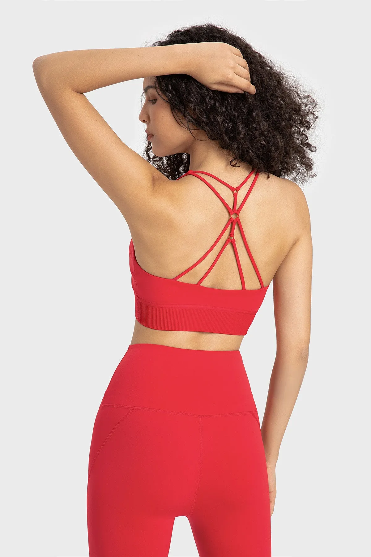 Medium Support Strappy Back Bra