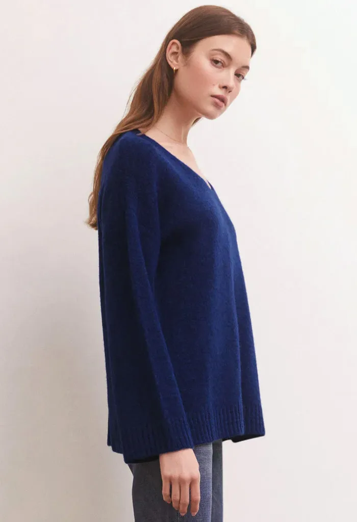 Modern Sweater-Blue