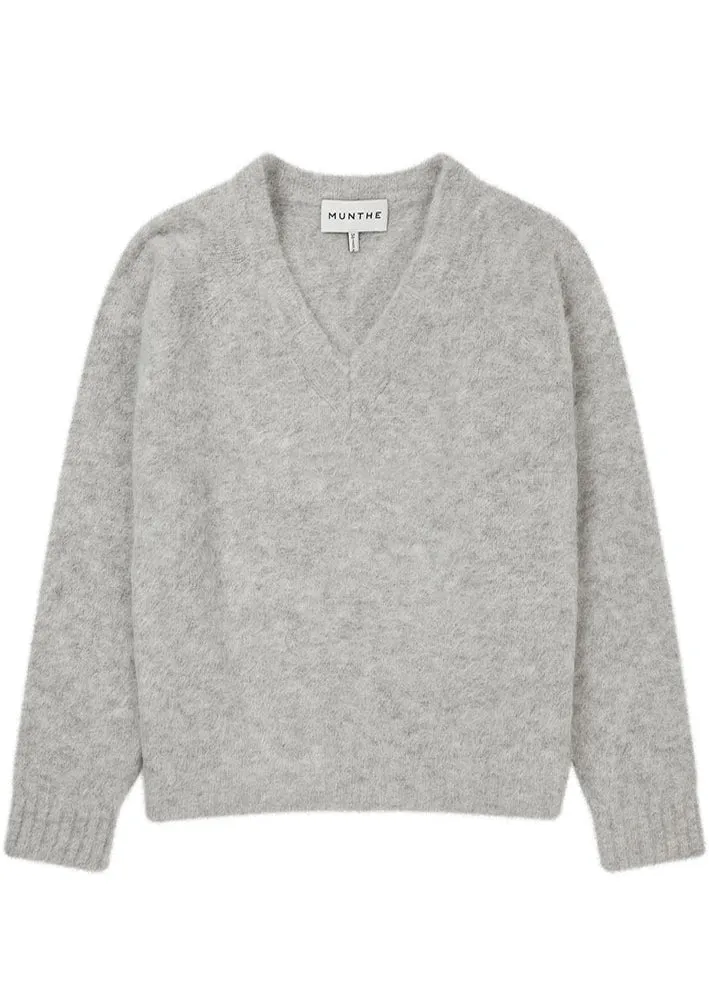 Munthe Larussa Sweater - Light Grey