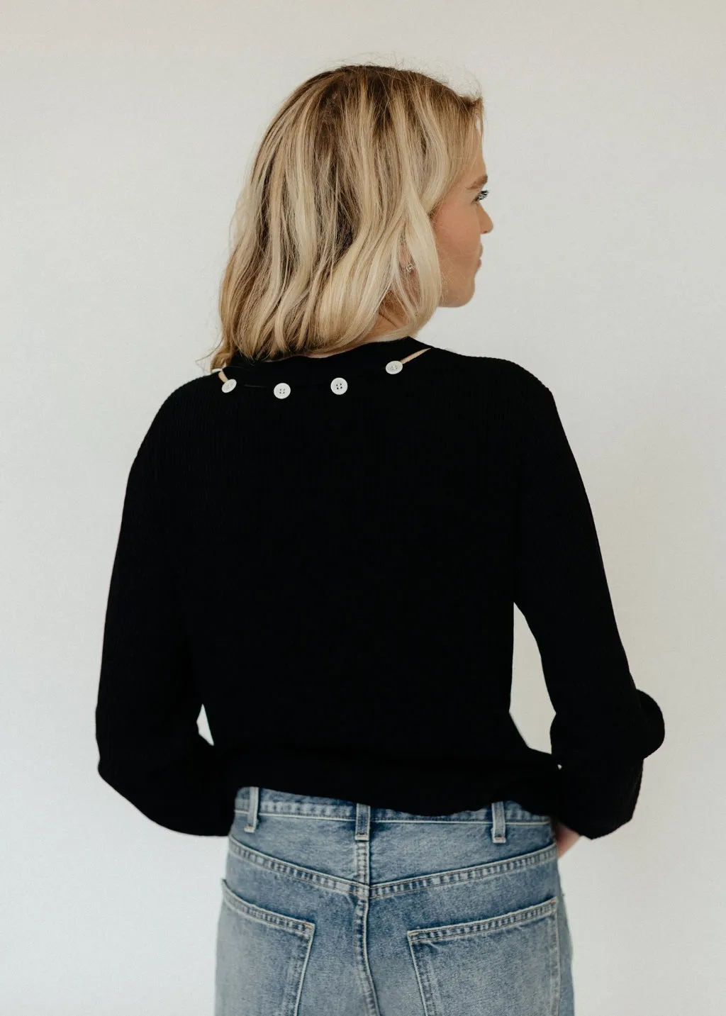 Proenza Schouler Elsie Sweater in Black