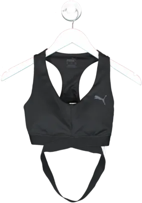 Puma Black Training Sports Bra UK XS