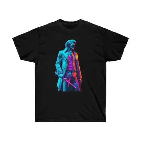 "Altar of God" Thomas Jefferson Synthwave T-Shirt