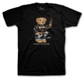 Retro 1 Dark Mocha Cheers Bear Shirt