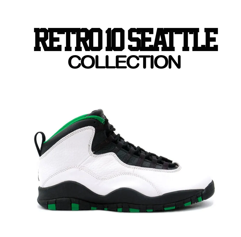 Retro 10 Seattle Shirt - Gotta Be Shoes - White