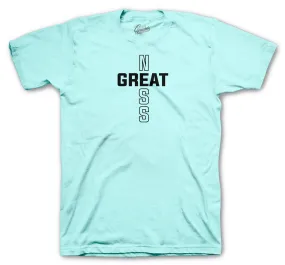 Retro 12 Easter Shirt - Greatness Cross - Green