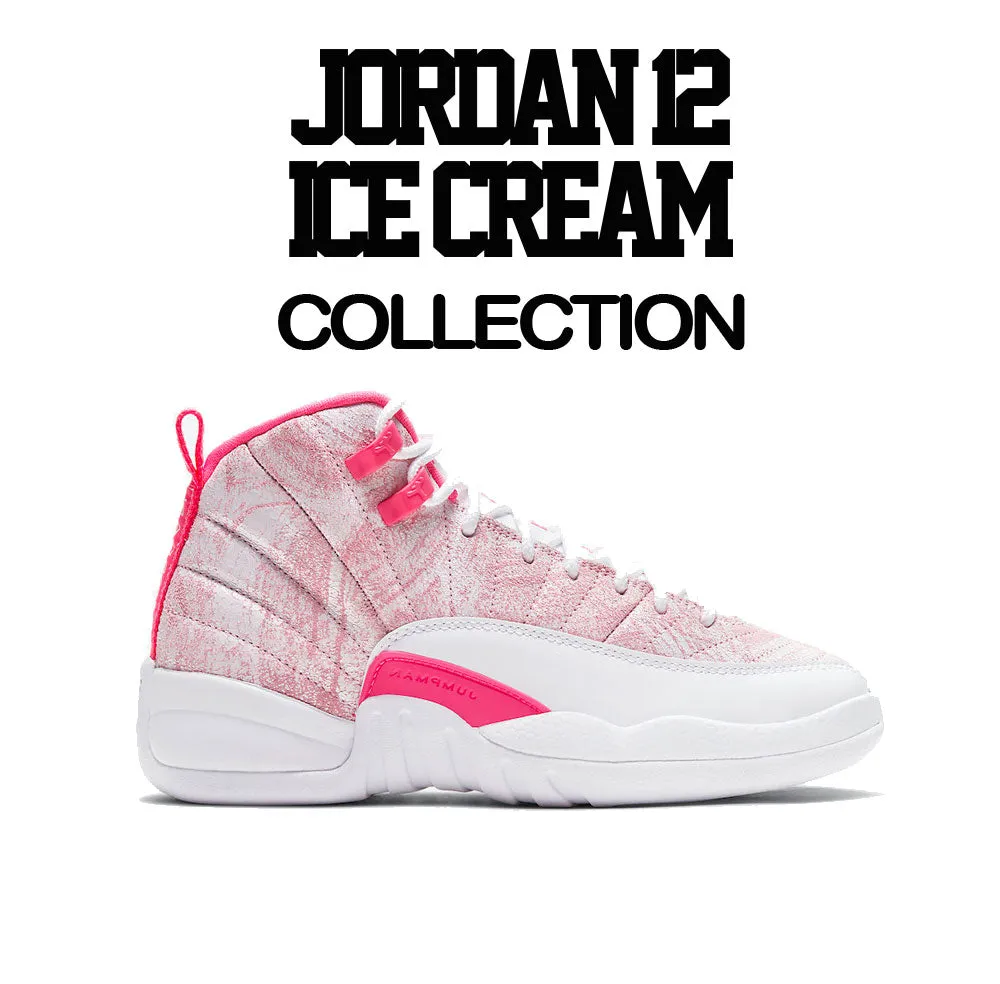 Retro 12 Ice Cream Shirt - Jays & SBs - White