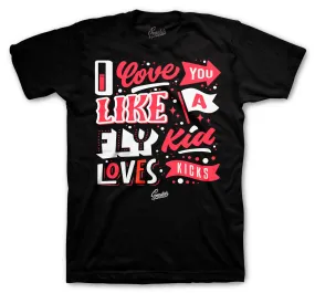 Retro 12 Utility Shirt - Love Kicks - Black