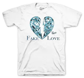 Retro 13 Obsidian Shirt - Love - White